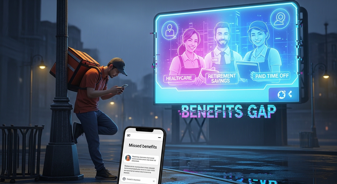 The Benefits Gap: What Gig Workers, Freelancers, and Creators Need to Set Aside Beyond Taxes The Benefits Gap: What Gig Workers, Freelancers, and Creators Need to Set Aside Beyond Taxes