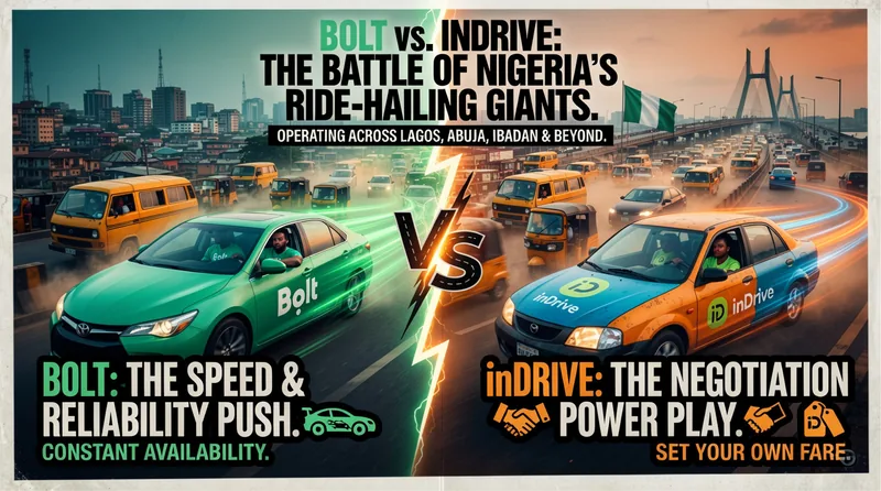 Bolt vs inDrive Nigeria: What Each One Actually Pays a Driver
