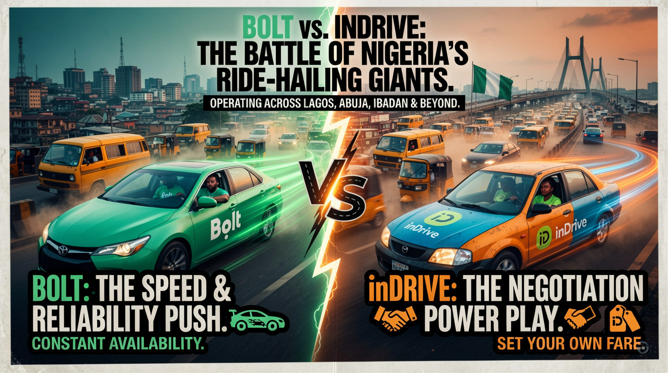 Bolt vs inDrive Nigeria: What Each One Actually Pays a Driver Bolt vs inDrive Nigeria: What Each One Actually Pays a Driver