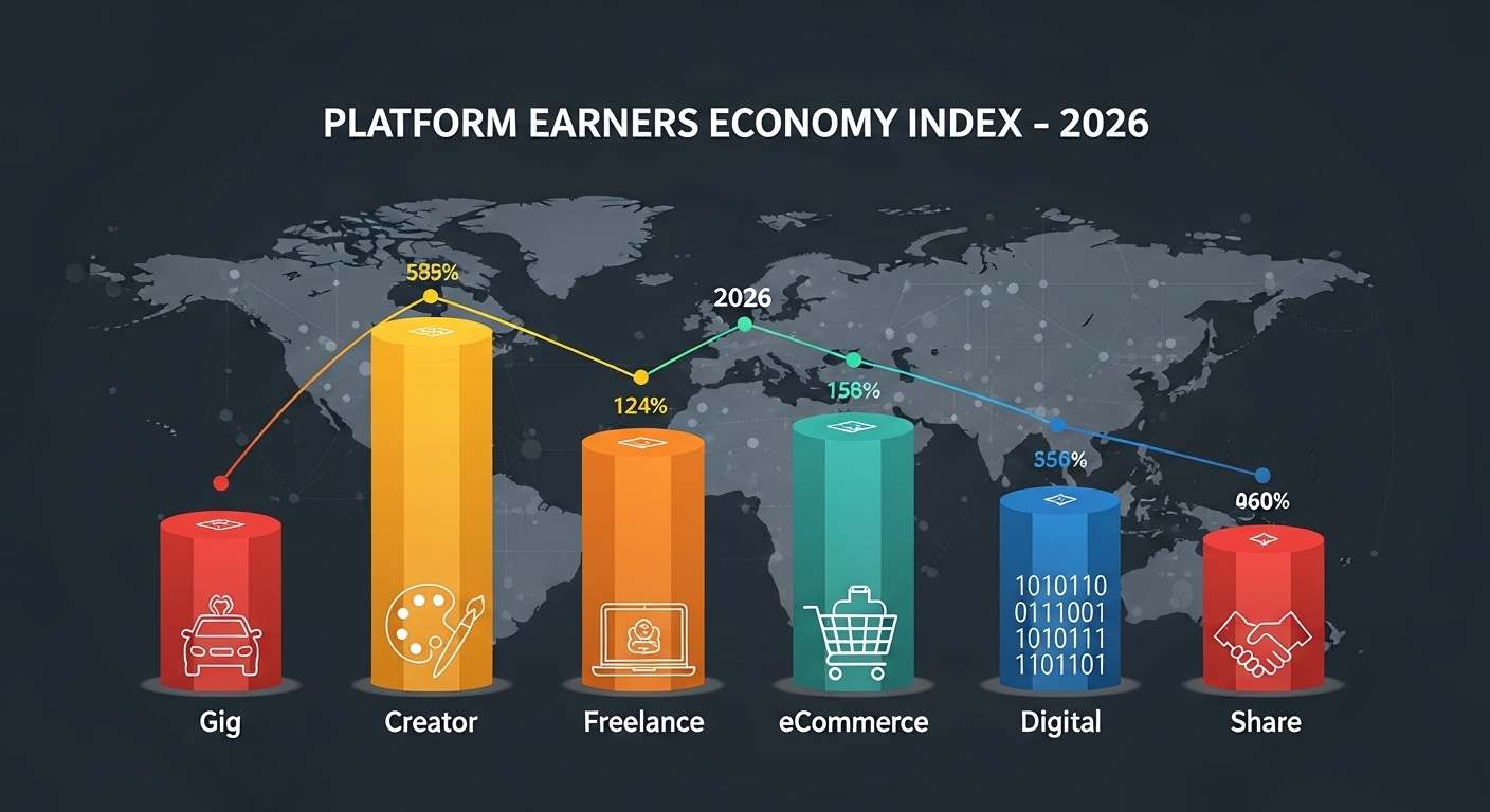 The 2026 Platform Earners Economy Index: Market Size, Earnings & Six Economies