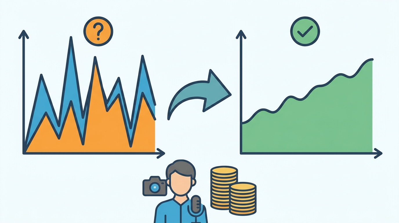 How to Pay Yourself a Steady Amount From Unpredictable Platform Income