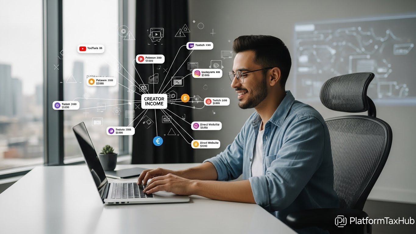 Creator Income Tracker: AdSense, Brand Deals and Memberships in One View